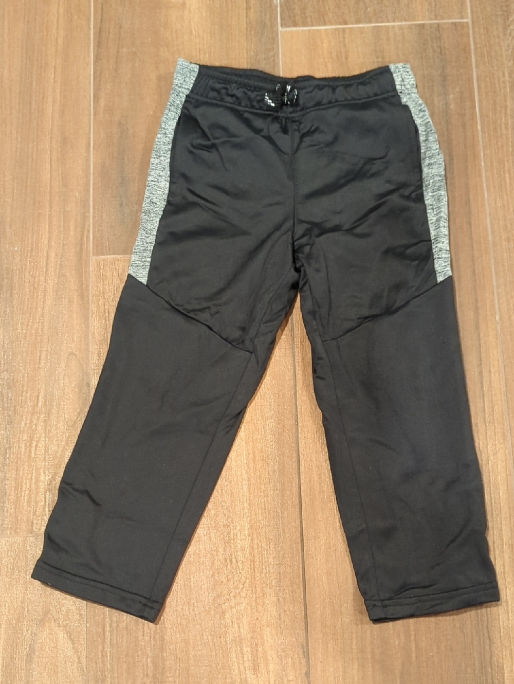 jumping beans Black Jogger Pants with Gray Side Panels